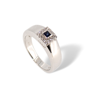 Anillo Recarlo Mujer in Oro blanco Diamante 0.11 Ct ZT 988/B - ZT 988/B